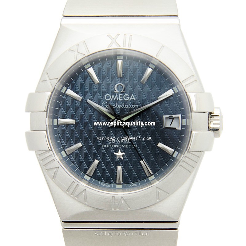 Omega CONSTELLATION 123.10.35.20.03.002 Automatic Stainless Steel Blue