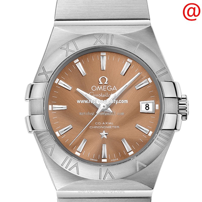 Omega CONSTELLATION 123.10.35.20.10.001 Automatic Stainless Steel Brown