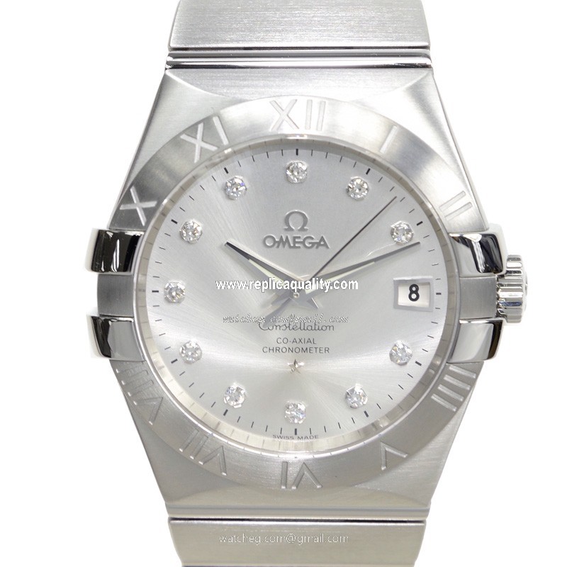 Omega CONSTELLATION 123.10.35.20.52.001 Automatic Stainless Steel Silver