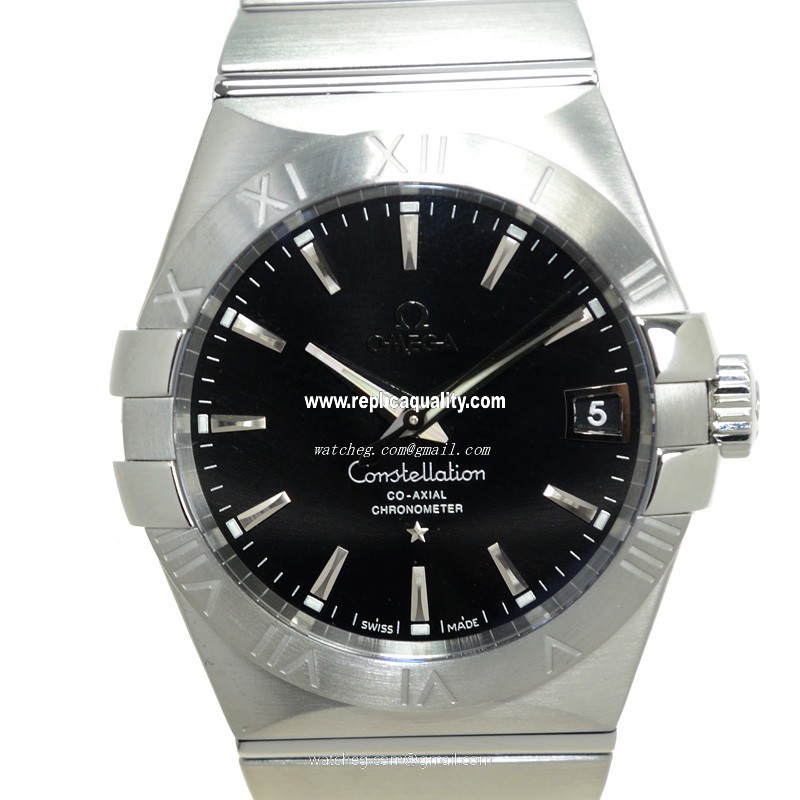 Omega CONSTELLATION 123.10.38.21.01.001 Automatic Stainless Steel Black