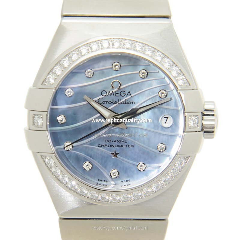 Omega CONSTELLATION 123.15.27.20.57.001 Automatic Stainless Steel Blue