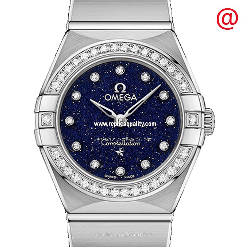 Omega CONSTELLATION 131.15.25.60.53.001 Quartz Stainless Steel & Diamonds Blue