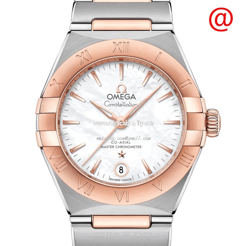 Omega CONSTELLATION 131.20.29.20.05.001 Automatic 18kt Rose Gold & Steel White