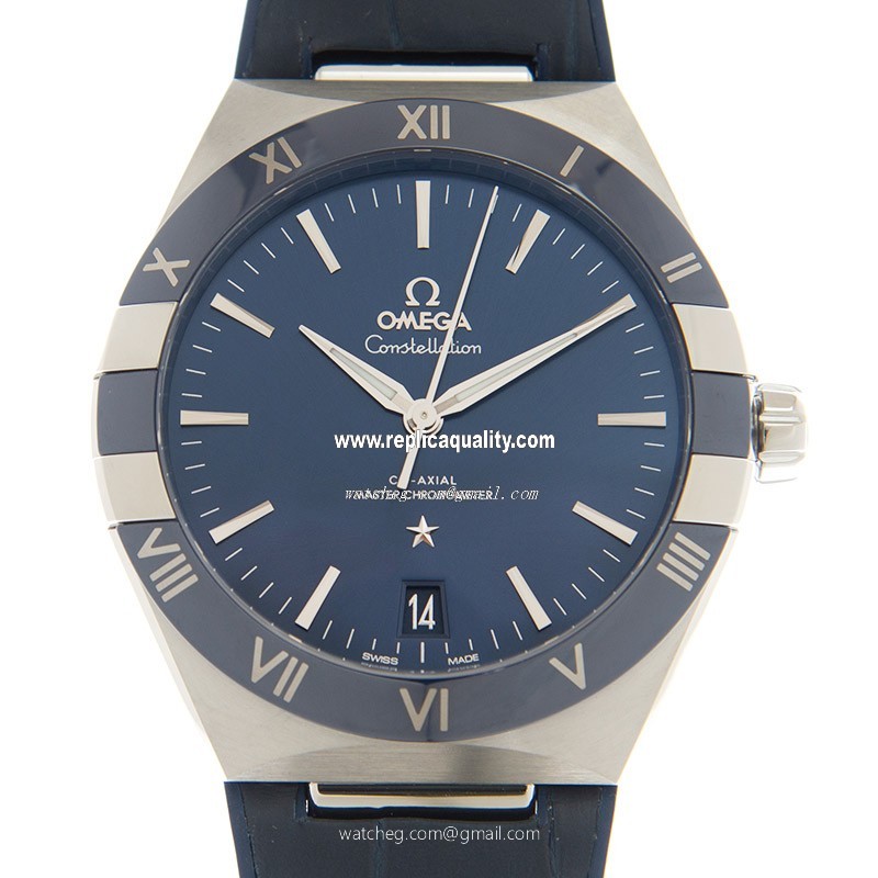 Omega CONSTELLATION 131.33.41.21.03.001 Automatic Stainless Steel Blue