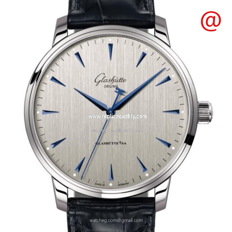 Glashutte SENATOR MANUAL WINDING SKELETONIZED 1-36-01-07-02-30 Automatic Stainless Steel Silver