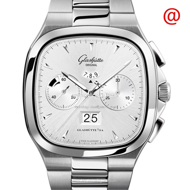 Glashutte RETRO COLLECTION 1-37-02-02-02-70 Automatic Stainless Steel Silver