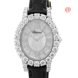 Chopard WOMEN JEWELRY 139384-1001 Quartz 18kt White Gold & Diamond Silver