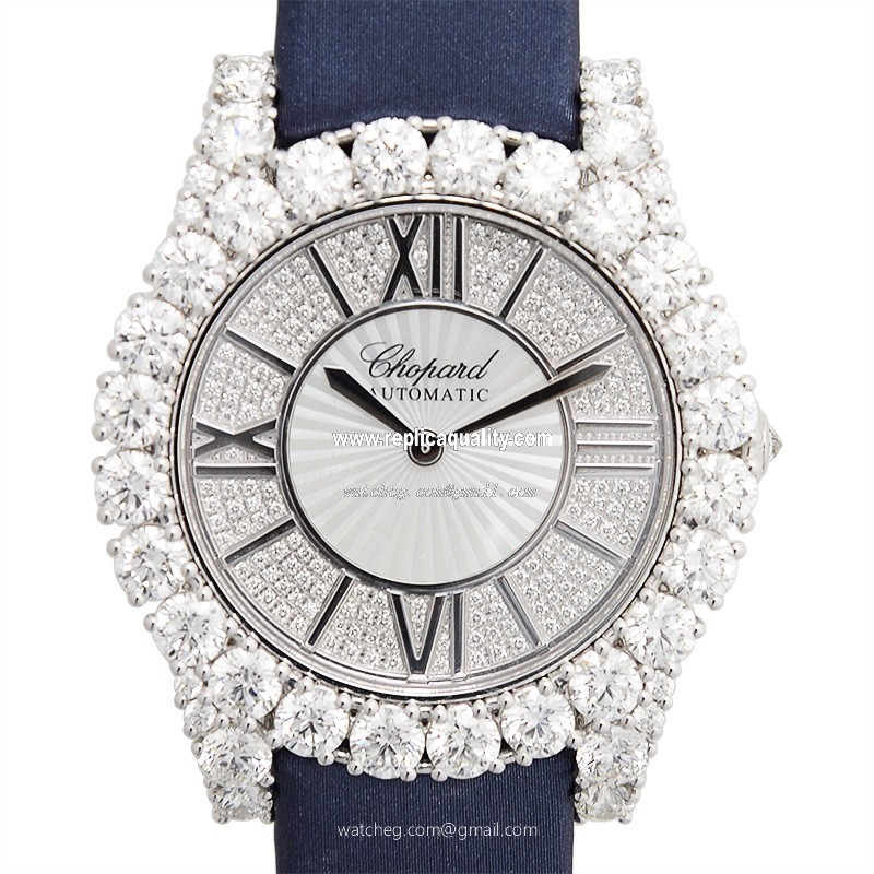 Chopard WOMEN JEWELRY 139419-1001 Automatic 18kt White Gold & Diamond Silver