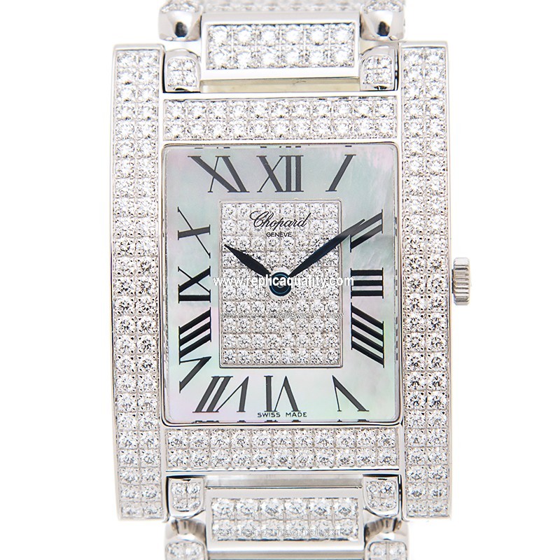 Chopard WOMEN JEWELRY 143483-1002 Quartz 18kt White Gold & Diamond White