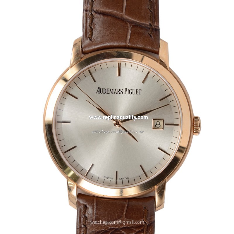 Audemars Piguet JULES AUDEMARS 15170OR.OO.A088CR.01 Automatic 18kt Rose Gold Silver