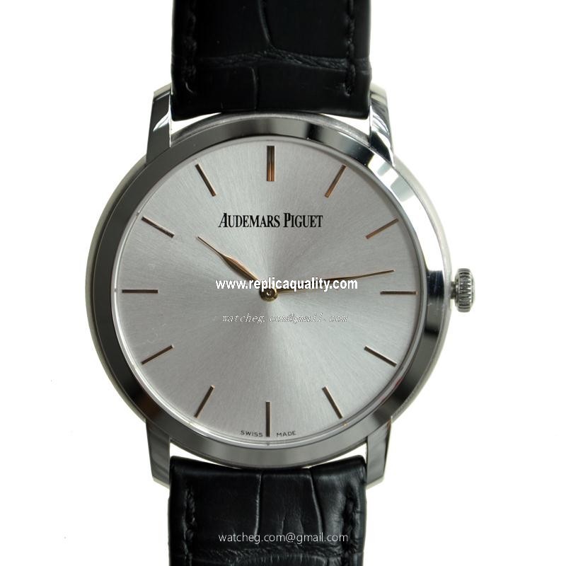 Audemars Piguet JULES AUDEMARS 15180BC.OO.A002CR.01 Automatic 18kt White Gold Silver