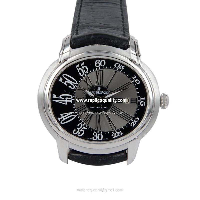 Audemars Piguet MILLENARY 15320BC.OO.D002CR.01 Automatic 18kt White Gold Black