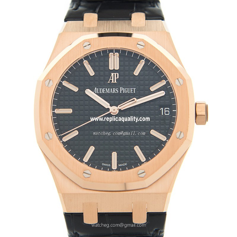 Audemars Piguet 15500OR.OO.D002CR.01 Manual Wind 18kt Rose Gold Black