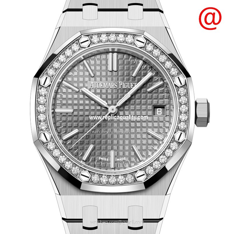 Audemars Piguet  15551ST.ZZ.1356ST.03 Automatic Stainless Steel & Diamonds Gray