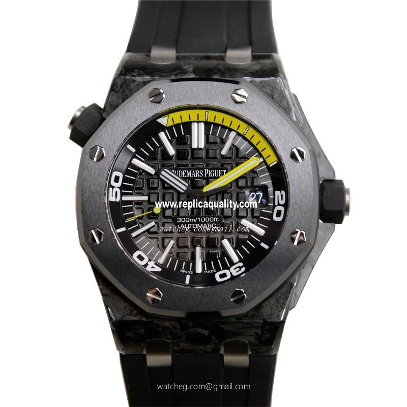 Audemars Piguet ROYAL OAK OFFSHORE 15706AU.OO.A002CA.01 Automatic Forged Carbon Black