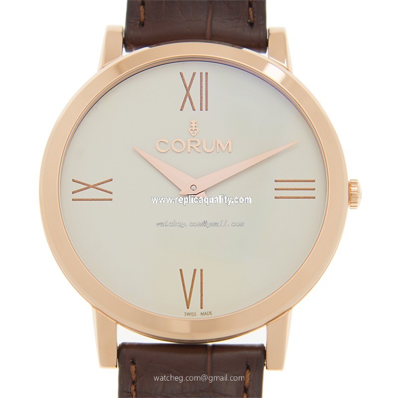 Corum HERITAGE 157.100.55/0002 BD01 Automatic 18kt Rose Gold White