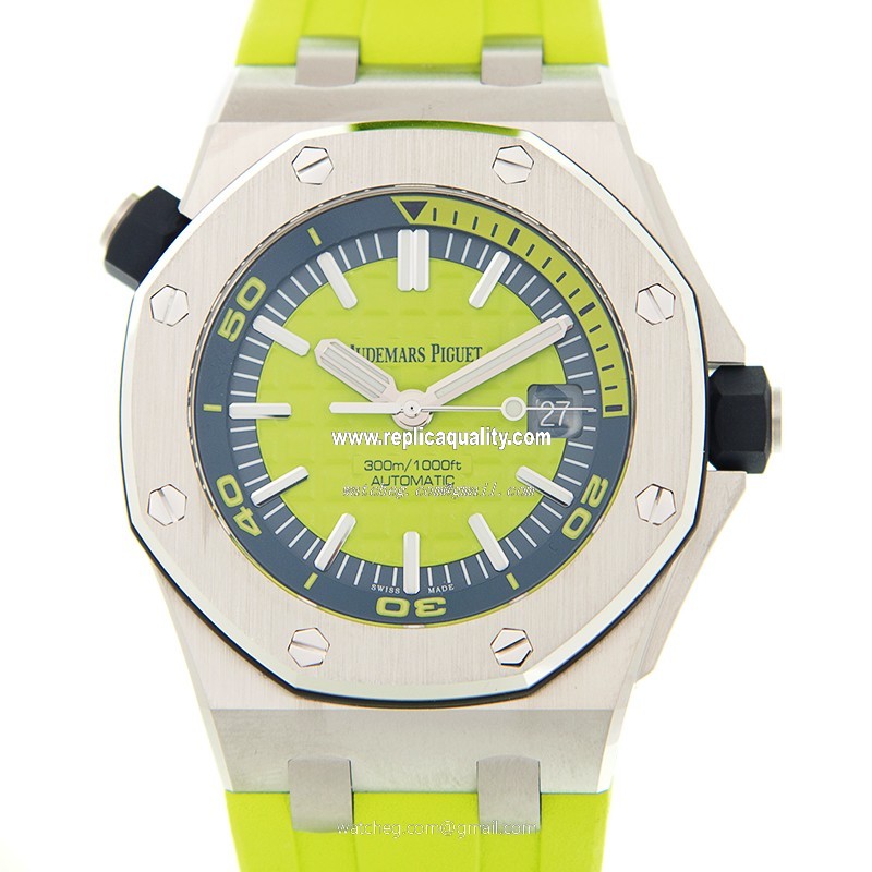 Audemars Piguet ROYAL OAK OFFSHORE 15710ST.OO.A038CA.01 Automatic Stainless Steel Green