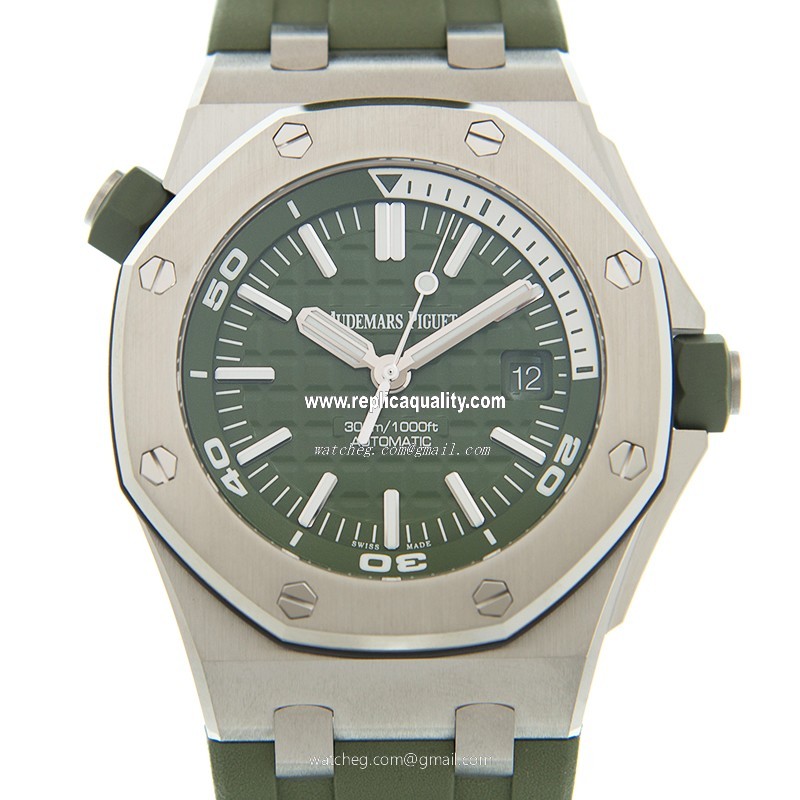 Audemars Piguet ROYAL OAK OFFSHORE 15710ST.OO.A052CA.01 Automatic Stainless Steel Green