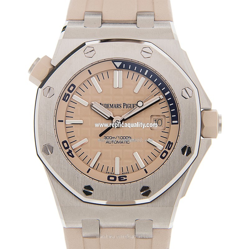 Audemars Piguet ROYAL OAK OFFSHORE 15710ST.OO.A085CA.01 Automatic Stainless Steel Beige
