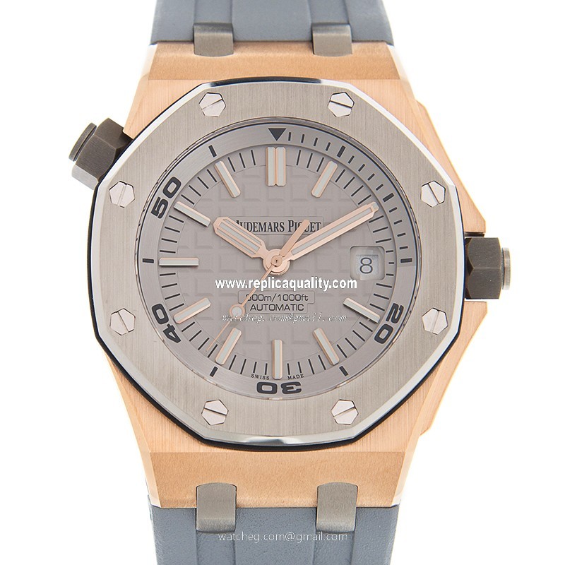 Audemars Piguet ROYAL OAK OFFSHORE 15711OI.OO.A006CA.01 Automatic 18kt Rose Gold & Titanium Gray