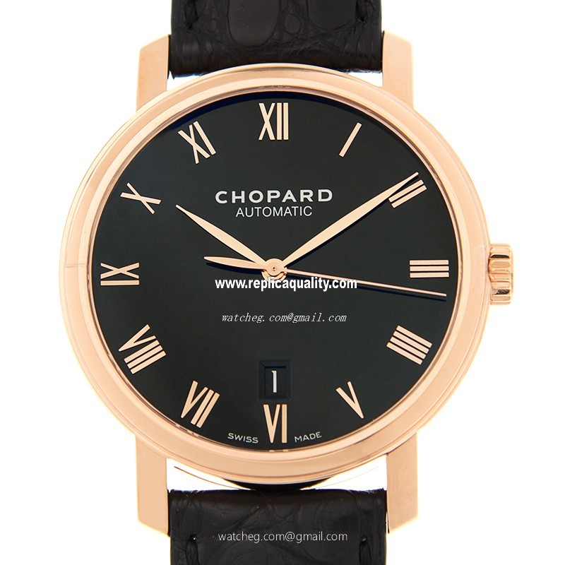 Chopard CLASSIC 161278-5006 Automatic 18kt Rose Gold Black