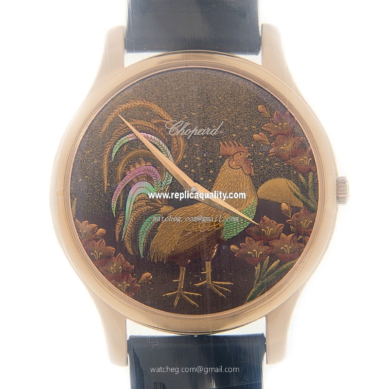Chopard L.U.C 161902-5064 Automatic 18kt Rose Gold Black