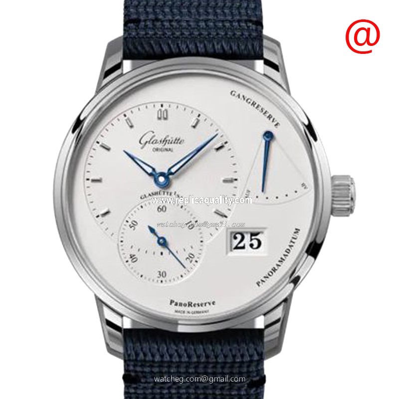 Glashutte PANO 1-65-01-22-12-34 Manual Wind Stainless Steel Silver