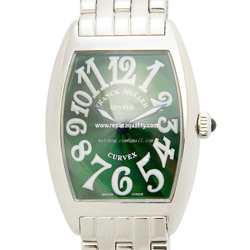 Franck Muller CINTREE CURVEX 1752 QZ (AC) Quartz Stainless Steel Green