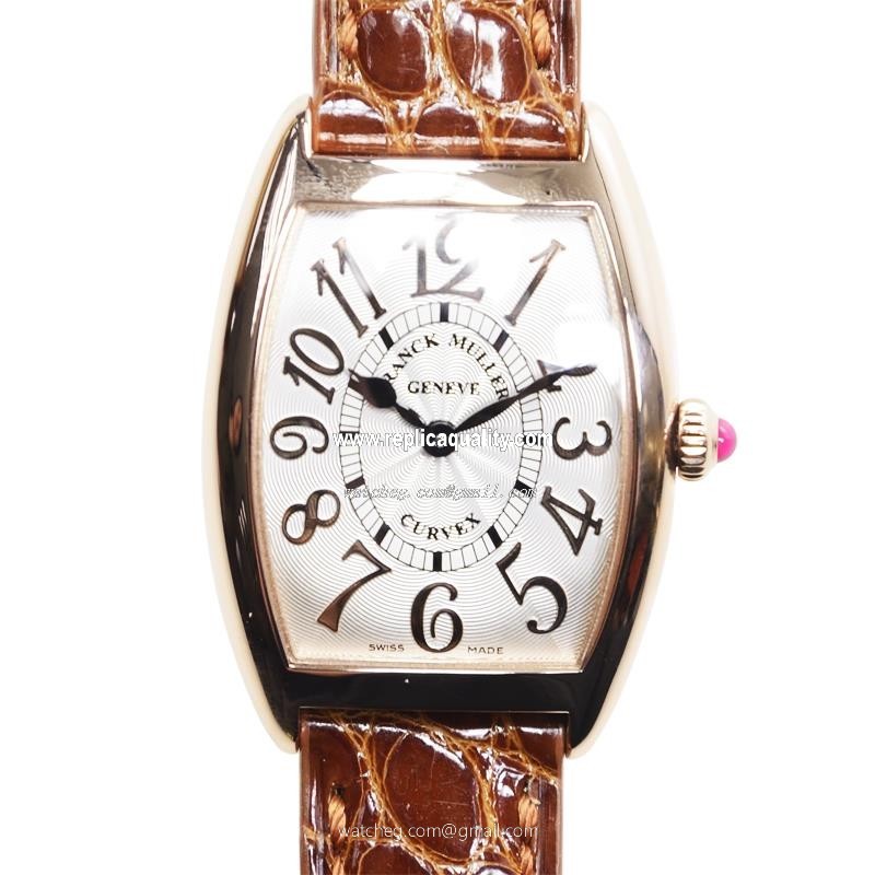 Franck Muller CHRONOMETRO  1752 QZ REL (5N) Quartz 18kt Rose Gold White