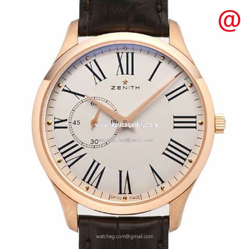 Zenith ELITE 18.2010.681/11.C498 Automatic 18kt Rose Gold White