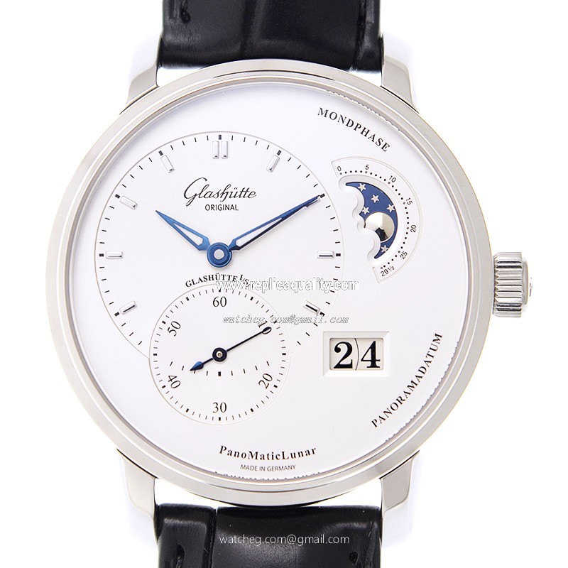 Glashutte PANO 1-90-02-42-32-05 Automatic Stainless Steel Silver
