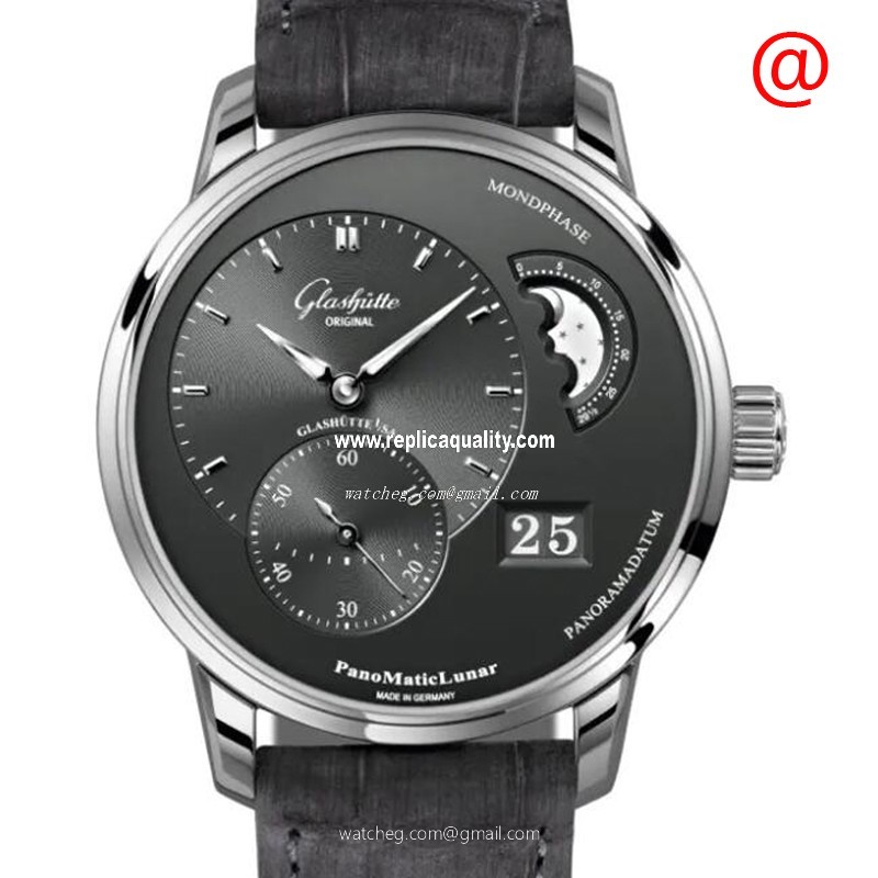 Glashutte PANO 1-90-02-43-32-62 Automatic Stainless Steel Gray