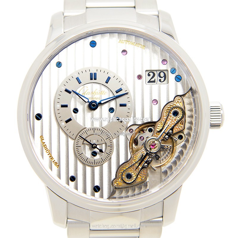 Glashutte PANO 1-91-02-02-02-70 Automatic Stainless Steel Silver