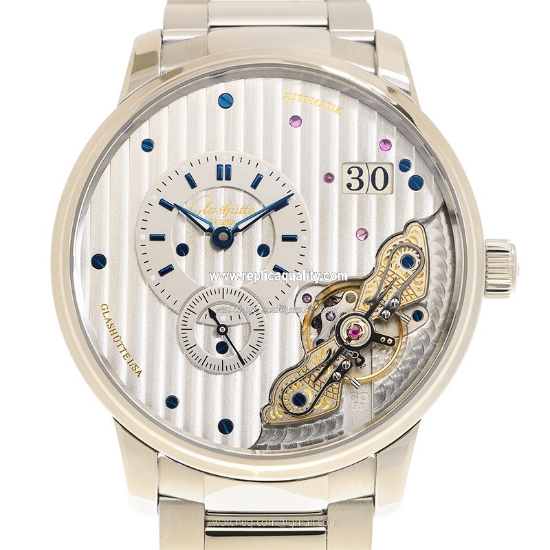 Glashutte PANO 1-91-02-02-02-71 Automatic Stainless Steel Silver