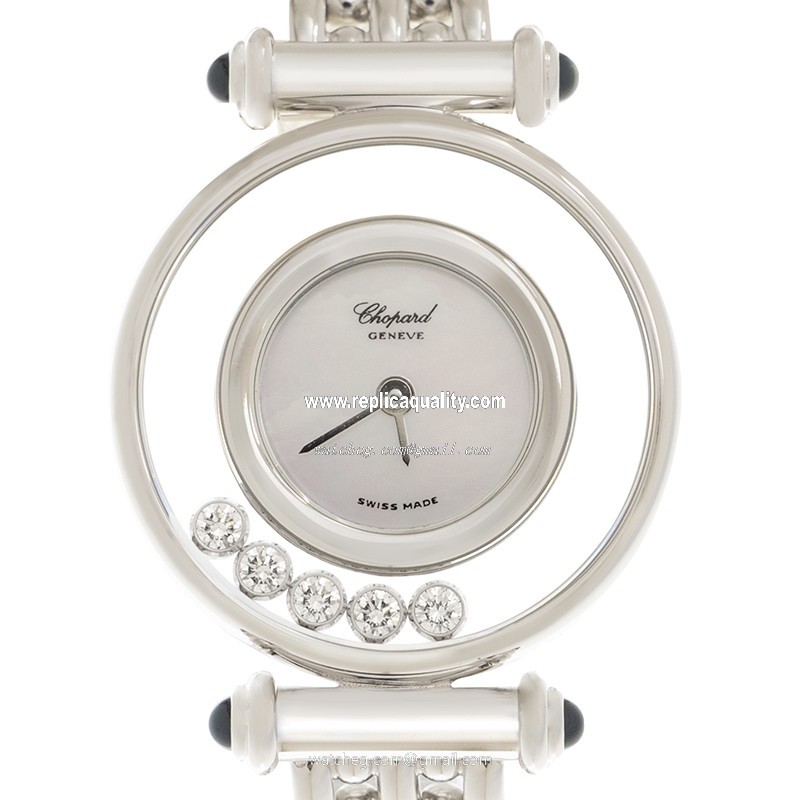 Chopard HAPPY DIAMONDS 204780-1018 Quartz 18kt White Gold White