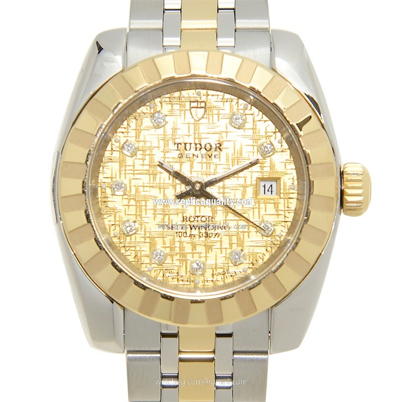 Tudor CLASSIC 22013-62543-10DI-CHCL Automatic Gold & Steel Gold