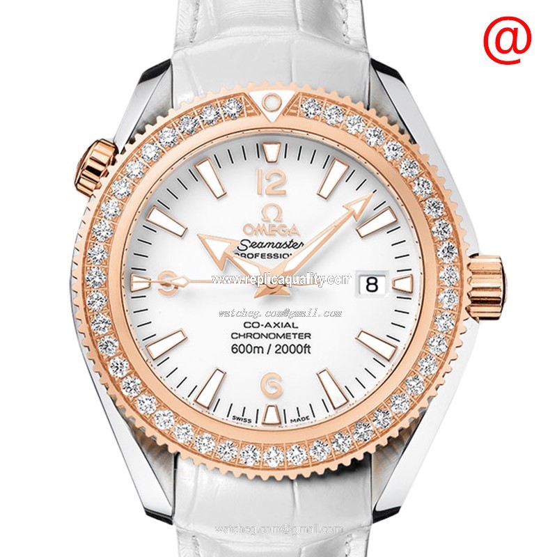 Omega SEAMASTER 222.28.42.20.04.001 Automatic 18kt Rose Gold & Diamonds White