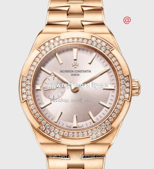 Vacheron Constantin OVERSEAS 2305V/000R-B077 Automatic 18kt Rose Gold & Diamonds Pink