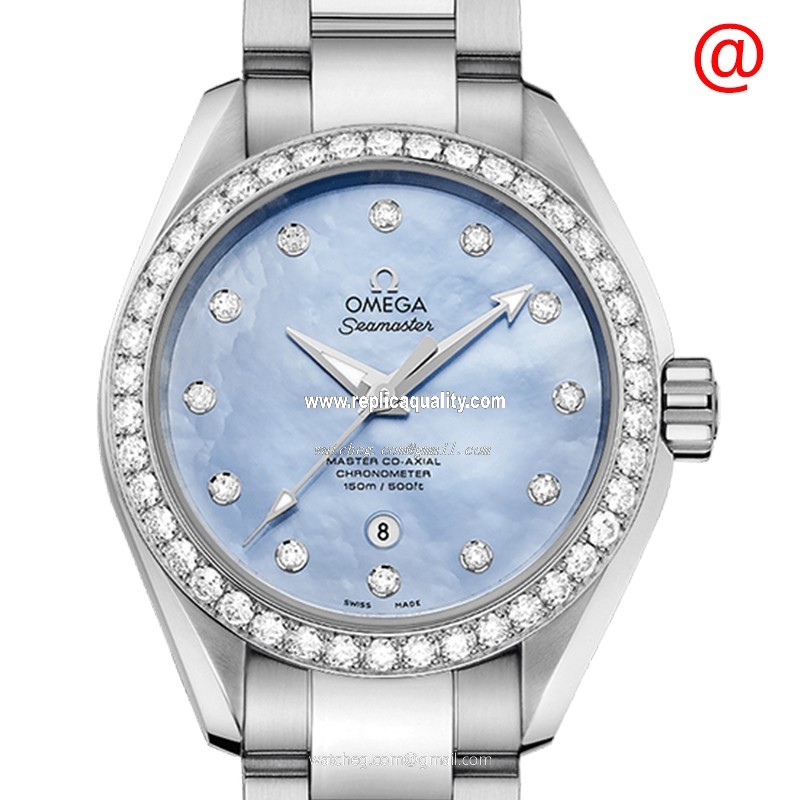 Omega SEAMASTER 231.15.34.20.57.002 Automatic Stainless Steel & Diamonds Blue
