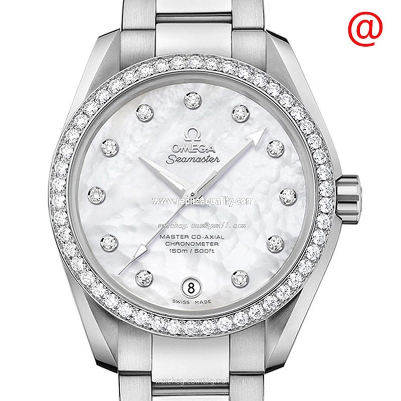 Omega SEAMASTER 231.15.39.21.55.001 Automatic Stainless Steel & Diamonds White