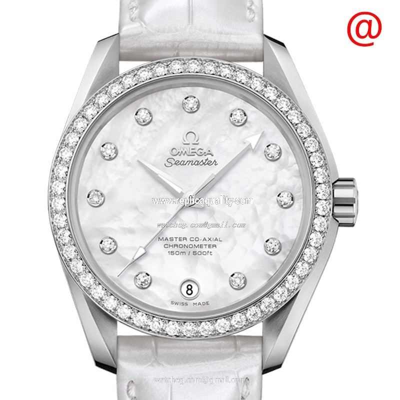 Omega SEAMASTER 231.18.39.21.55.001 Automatic Stainless Steel & Diamonds White