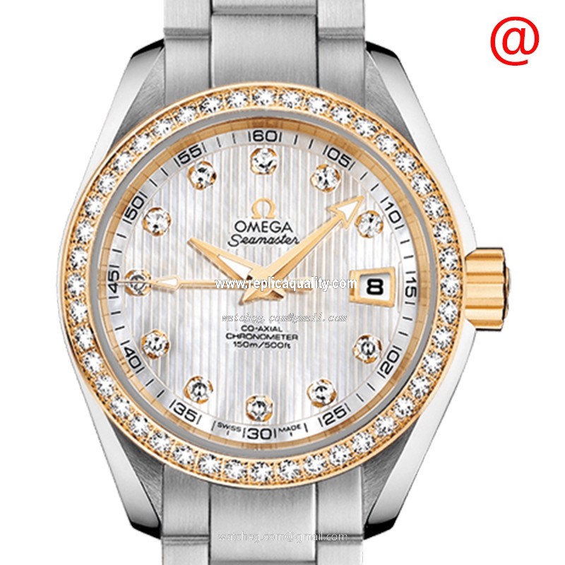 Omega SEAMASTER 231.25.30.20.55.004 Automatic 18kt Gold & Diamond & Steel White