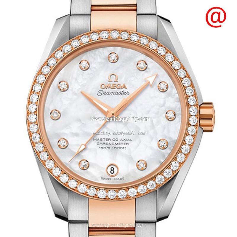 Omega SEAMASTER 231.25.39.21.55.001 Automatic 18kt Rose Magic & Diamond White
