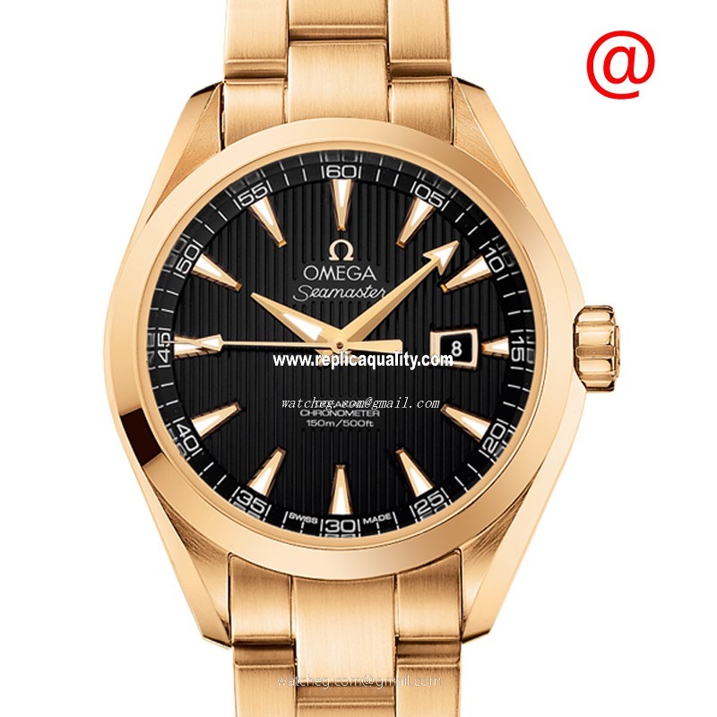 Omega SEAMASTER 231.50.34.20.01.001 Automatic 18kt Yellow Gold Black