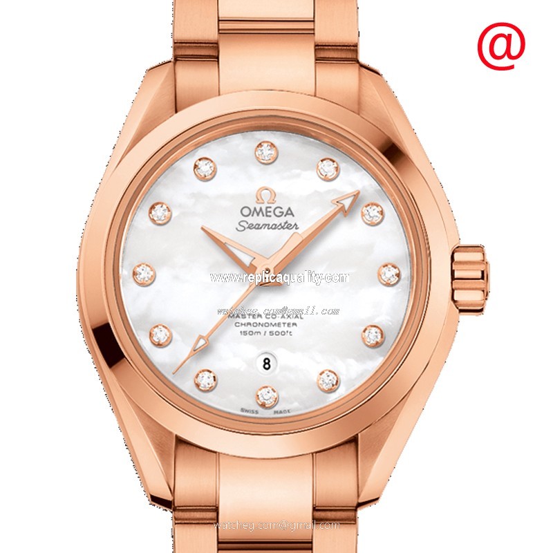 Omega SEAMASTER 231.50.34.20.55.001 Automatic 18kt Rose Gold White