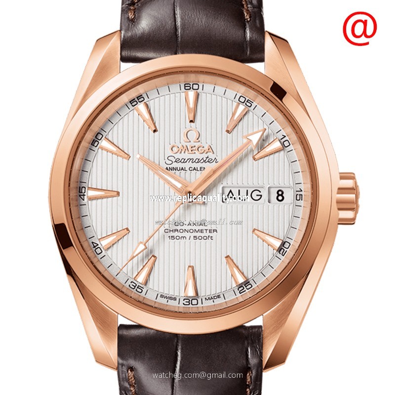 Omega SEAMASTER 231.53.39.22.02.001 Automatic 18kt Rose Gold Silver