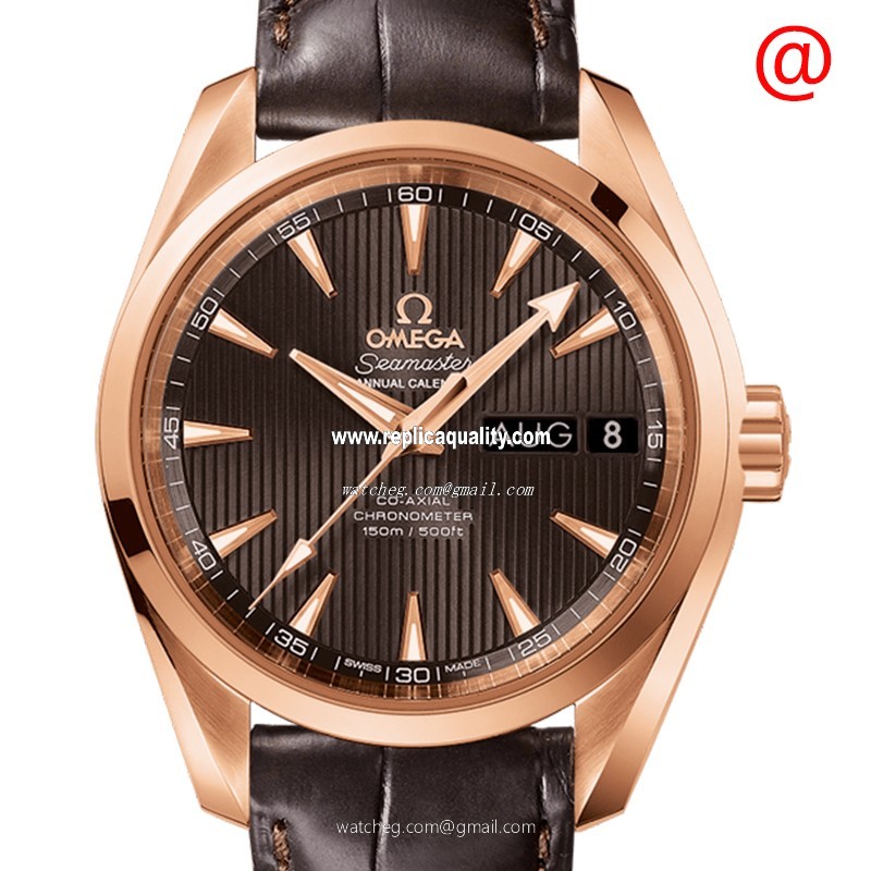 Omega SEAMASTER 231.53.39.22.06.001 Automatic 18kt Rose Gold Brown