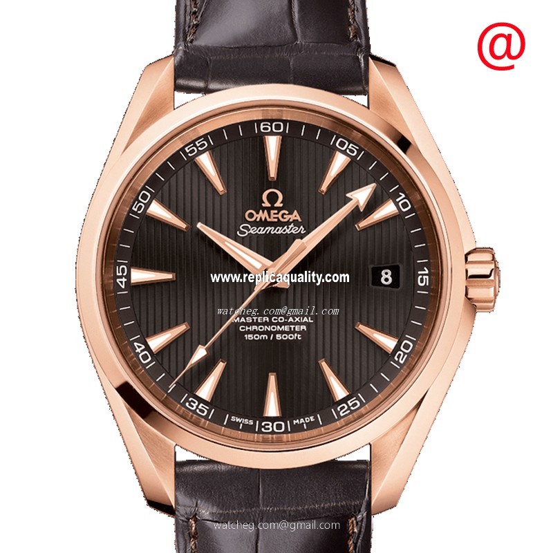 Omega SEAMASTER 231.53.42.21.06.002 Automatic 18kt Rose Gold Brown