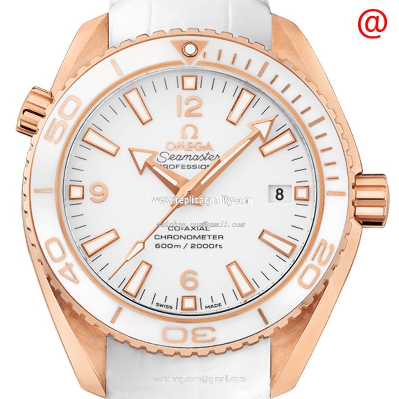 Omega SEAMASTER 232.63.42.21.04.001 Automatic 18kt Rose Gold & Ceramic White
