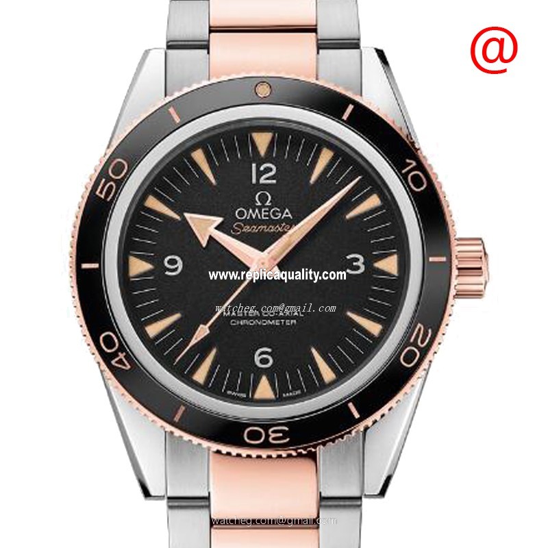 Omega SEAMASTER 233.20.41.21.01.001 Automatic 18kt Rose Gold & Steel Black